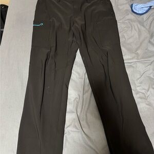 Men's Black Cargo Work Pants - Comfortable Stretch